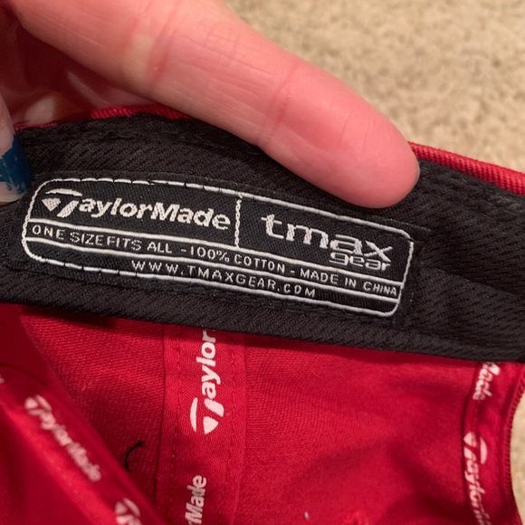 TaylorMade Tmax Gear OS Adjustable Hat/Cap Golf *EUC* - Picture 5 of 5